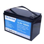Үйлдвэрийн үнэ Deep Cycle нарны RV Caravan Marine 12 вольтын лити ион батерей 12V 100ah LiFePO4 зай