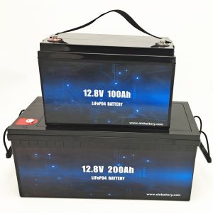 Гүн мөчлөг LiFePO4 нарны зай 12V 100Ah / 200Ah гольфын тэрэг литийн ион зай