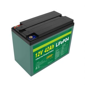 Засвар үйлчилгээ Нарны тохируулалттай нарны 12v 40ah 42ah Lifepo4 эсийн Lifepo4 батерейны багц
