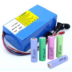Литийн батерей 18650 48V 12AH 48V 500W BMS бүхий цахилгаан дугуйны зай